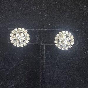 Elegant Silver Stud Earrings